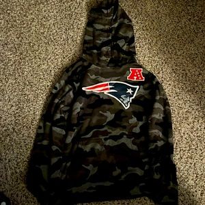 Patriots camo sweatshirt